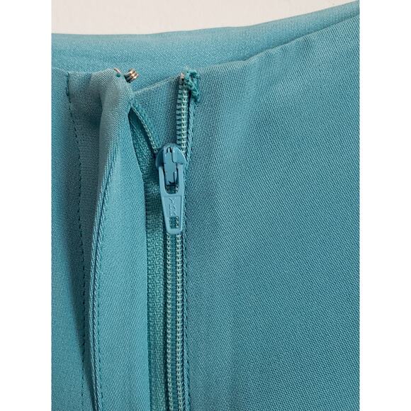 Vintage Bloomingdales 100% Silk Pants Blue Size 10P - Picture 6 of 7